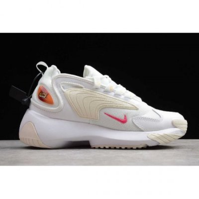 Nike Bayan Zoom 2k Beyaz / Pembe Spor Ayakkabı Türkiye - NHDE2V9I